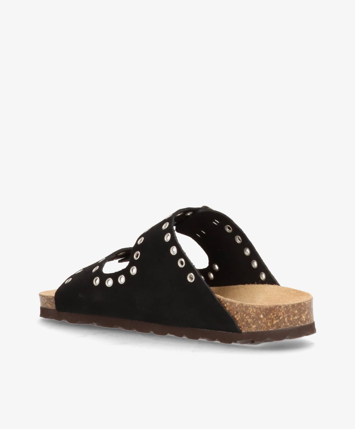 SKYLAR S - Sort ruskind - Sliders Dame