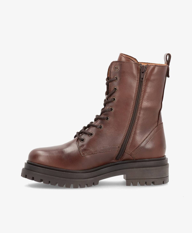 SMILLA WARM - Støvle Dame - Mørk brun - Shoedesign Copenhagen