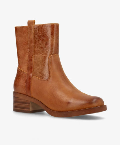 LORELLE - Cognac - støvle - Dame