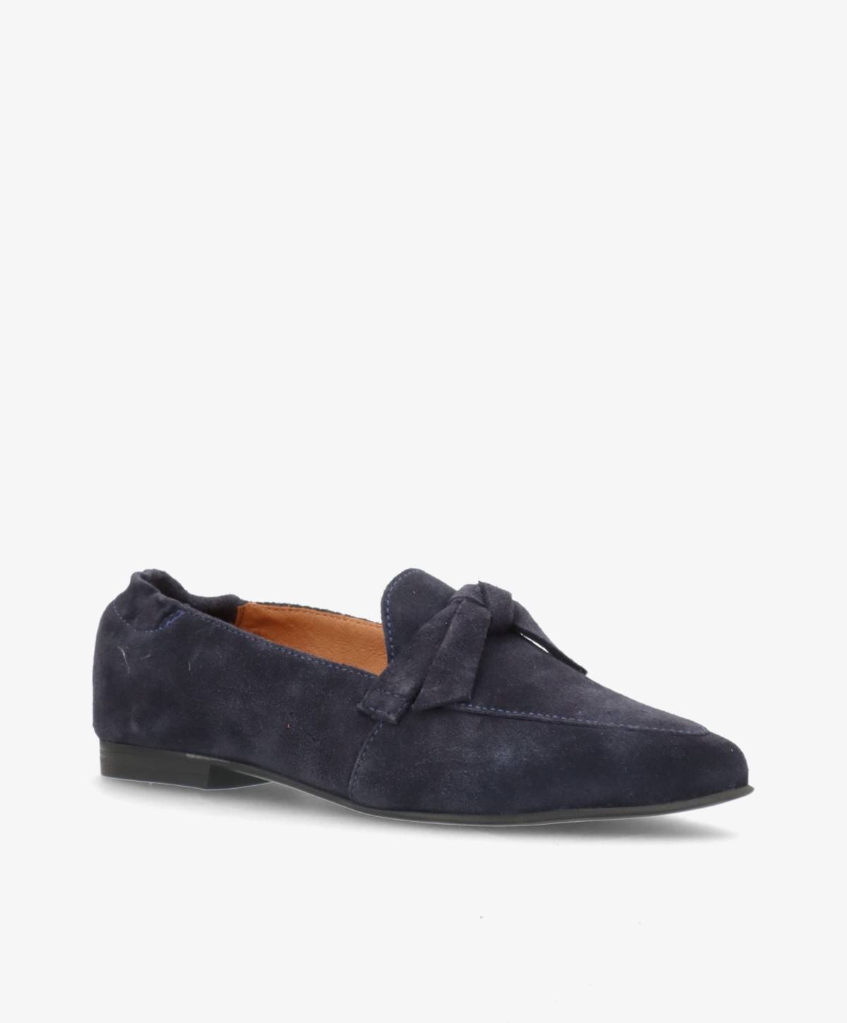LUMIÉ S - Blå ruskind - Loafers Dame