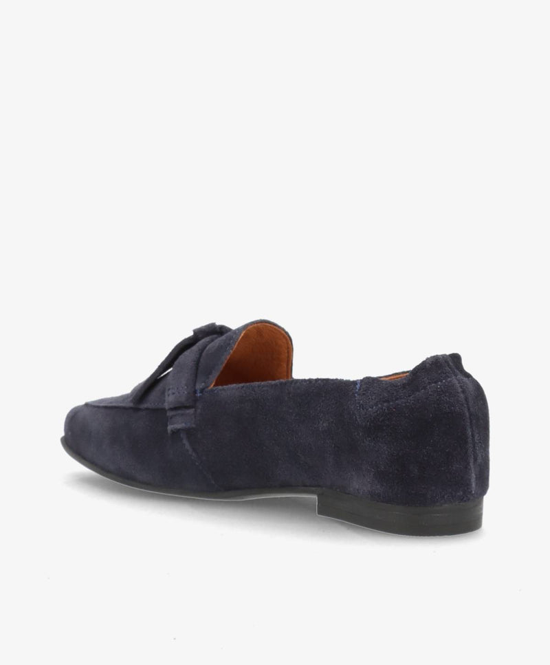 LUMIÉ S - Blå ruskind - Loafers Dame