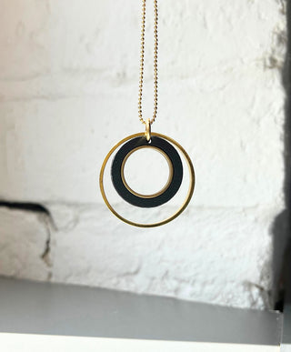 TEMPUS - Halskæde - Sort