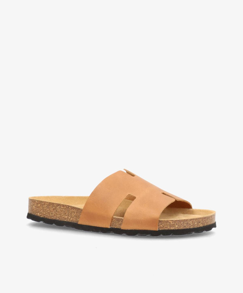 TRITON SP - Camel sprinter læder - Sliders Dame