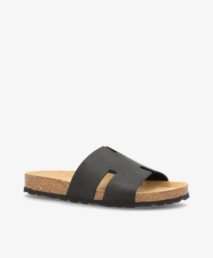 TRITON SP - Sort sprinter læder - Sliders Dame