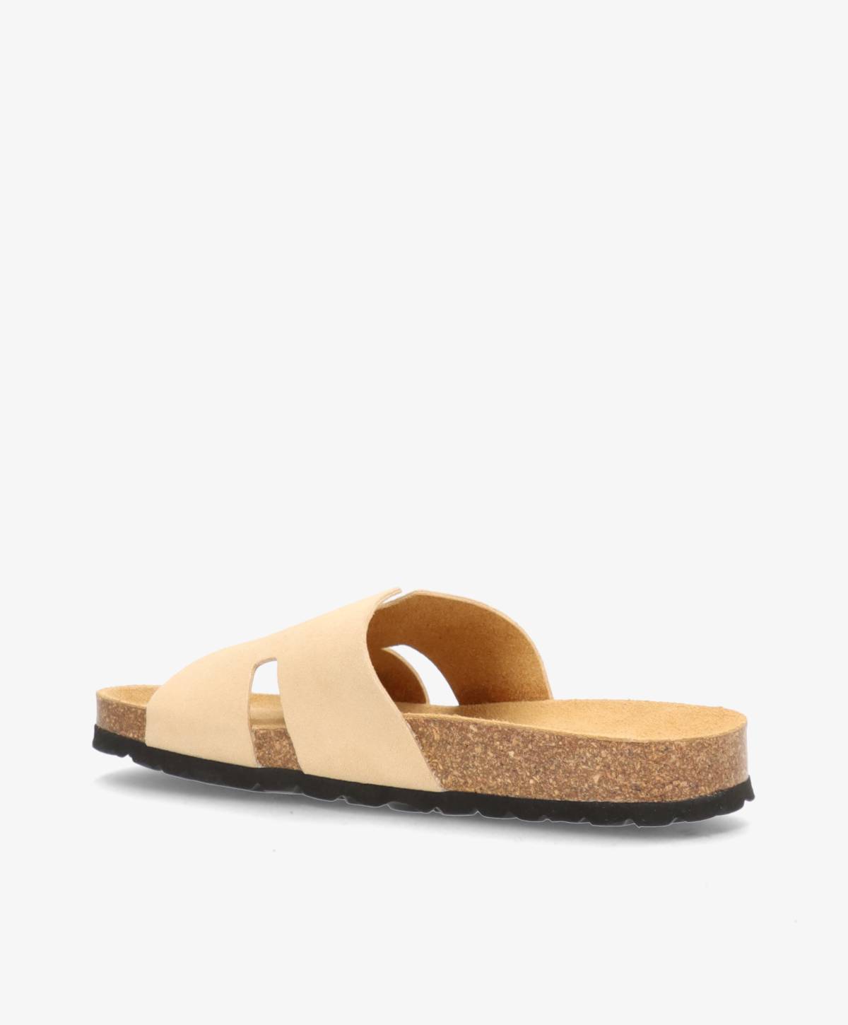 TRITON S - Beige ruskind - Sliders Dame