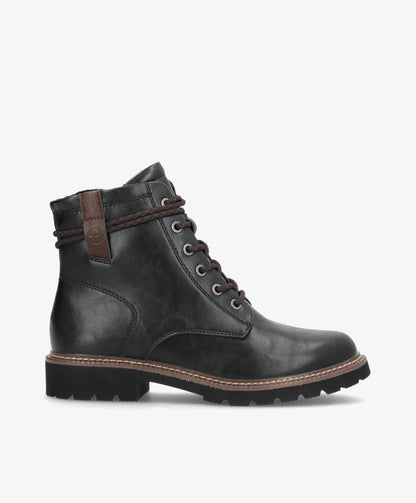 Tamaris - 1-25262-45 001 snørrestøvle Sort