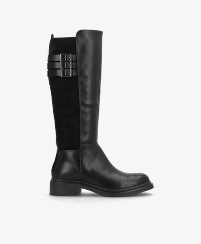 VANYA - 5866 - støvle lang - Sort