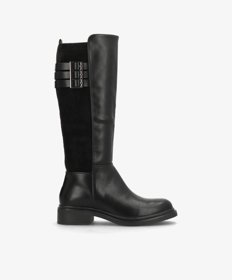 VANYA - 5866 - støvle lang - Sort