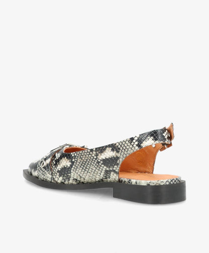 WANT - Slingback dame - More shine snake