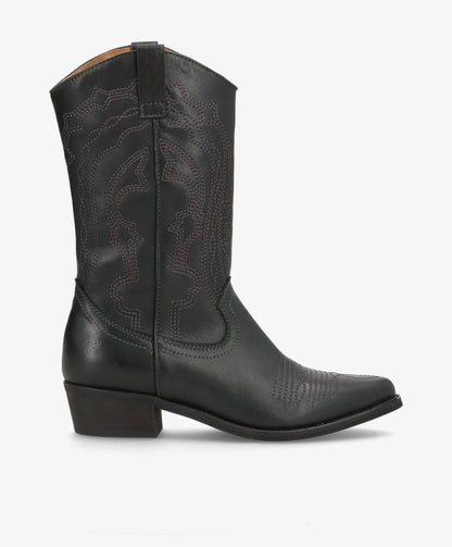 WENDY - Western støvle - Sort