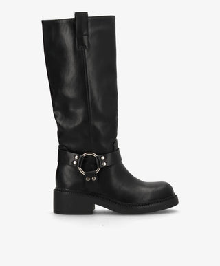 YAS - LQ-137 - støvle lang - Sort