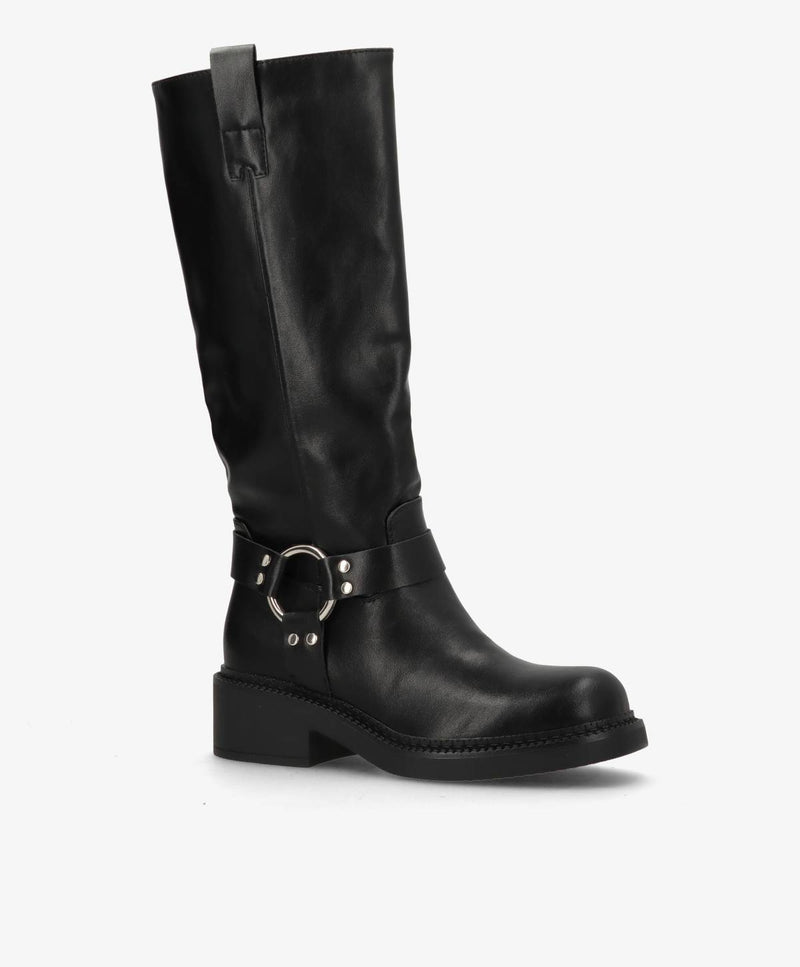 YAS - LQ-137 - støvle lang - Sort