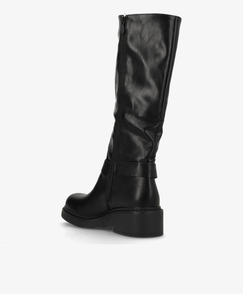 YAS - LQ-137 - støvle lang - Sort