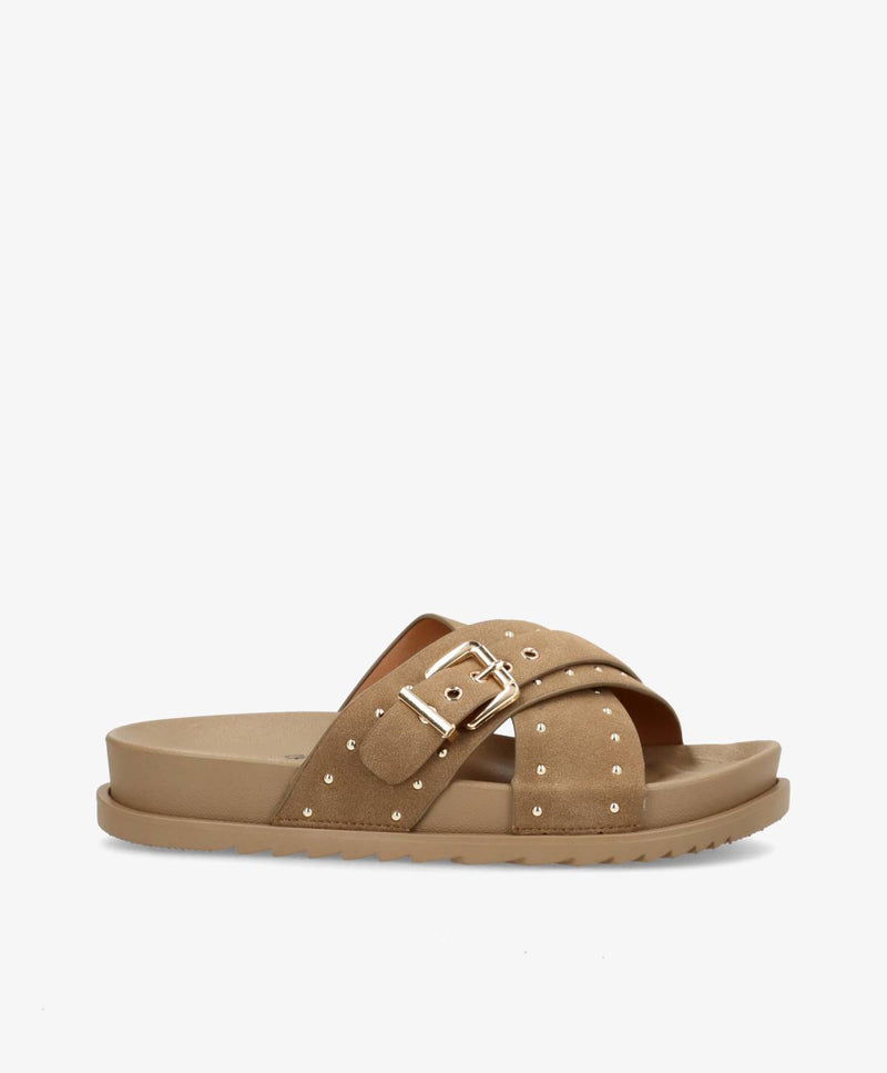 NORI - Sandaler - Beige - Dame