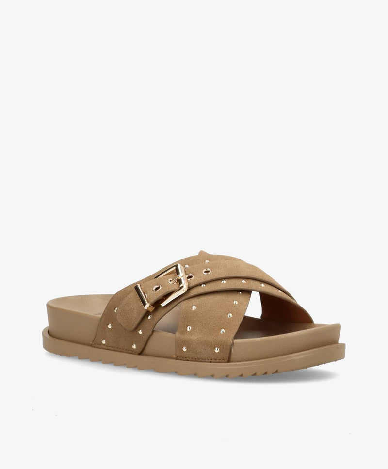 NORI - Sandaler - Beige - Dame