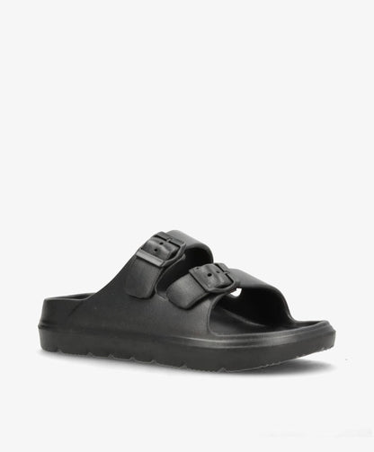 EZENS - Sandal - Sort - Dame
