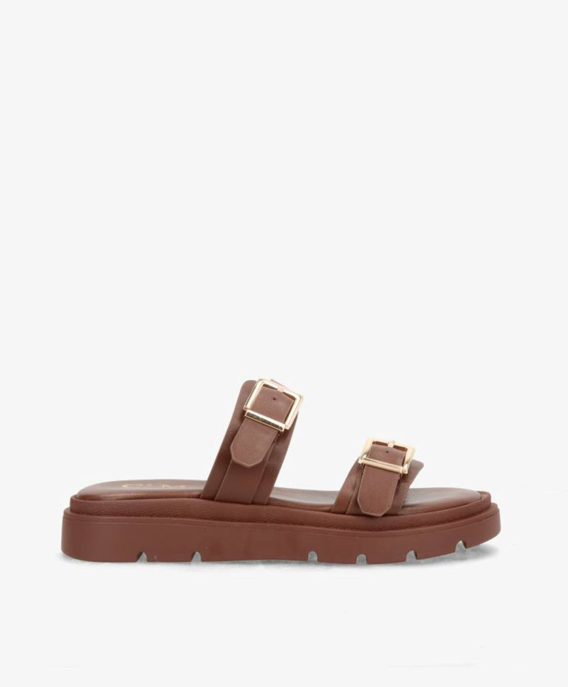 SANNA - 9275 - Brun - Sandal - Dame