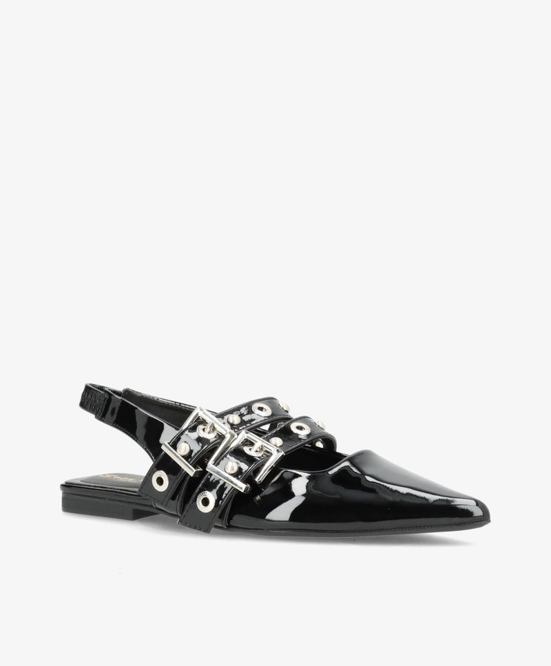 STRADA - Slingback - Sort - Dame