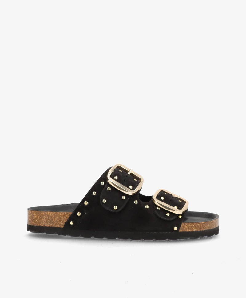 BRAVE S - Sort ruskind - Sliders Dame