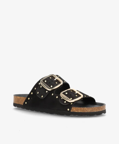 BRAVE S - Sort ruskind - Sliders Dame