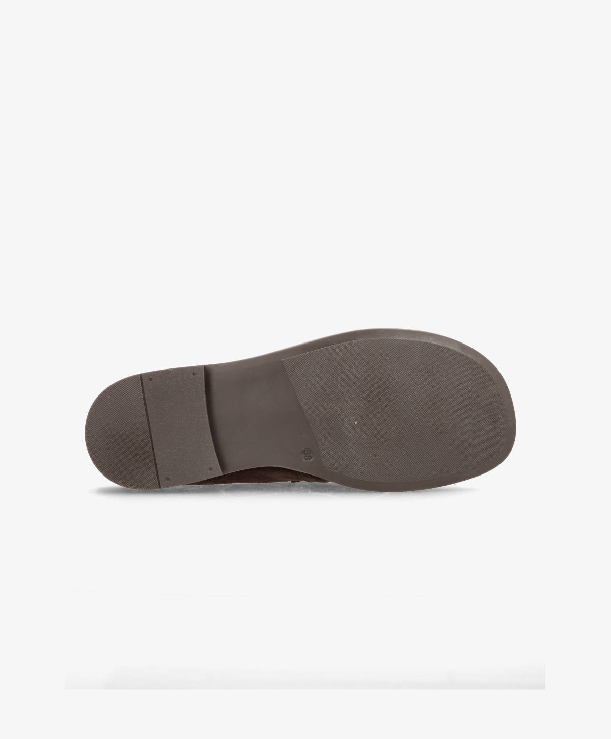 WHISPER WIDE S - Mørkebrun Ruskind - Loafers - Dame