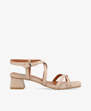 ESTEEM - Beige læder - Sandal Dame