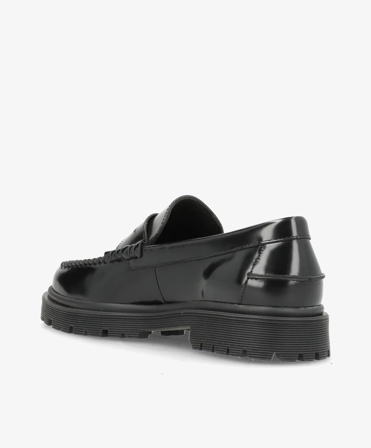 Preorder - lev. uge 36 - MONROE P - Sort Polido læder - Loafers - Dame