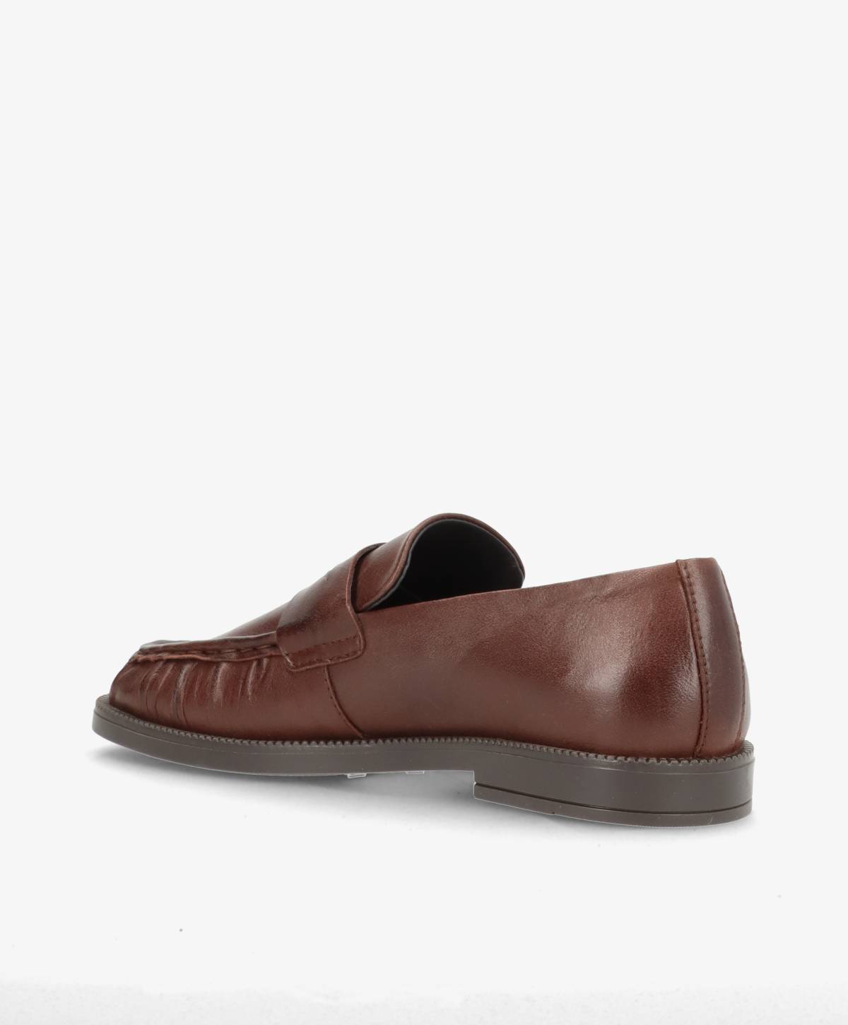 Preorder - lev. uge 39 - WHISPER WIDE - Mørkebrun Læder - Loafers - Dame