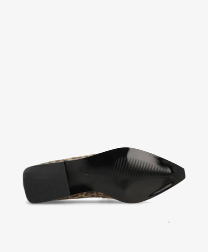 Shoecobay - Leopard Vegan ruskind - sko - Dame