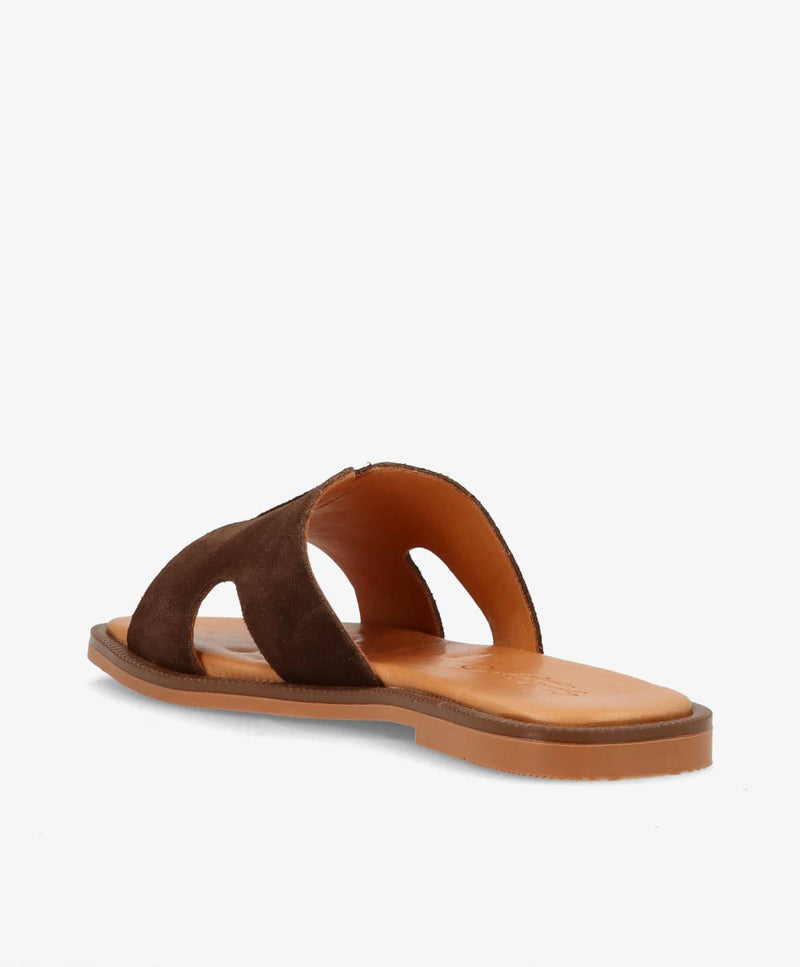 BIENNE S - Camel ruskind - Sliders Dame