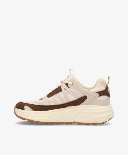 ENZO Foam - Beige-brun mesh -  Dame