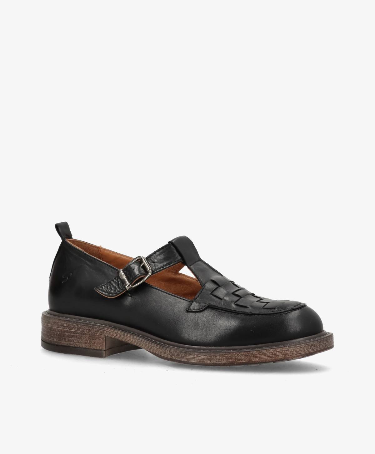MOALA - Sort Læder - Mary Janes - Dame