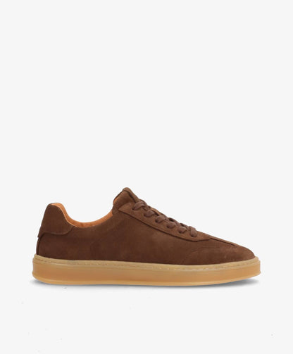 SIGNAL PULSE S - Mørkebrun ruskind - Sneakers low Dame