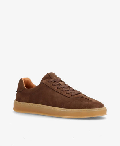 SIGNAL PULSE S - Mørkebrun ruskind - Sneakers low Dame