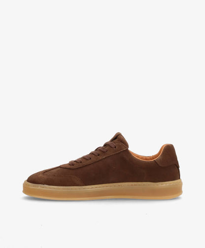 SIGNAL PULSE S - Mørkebrun ruskind - Sneakers low Dame