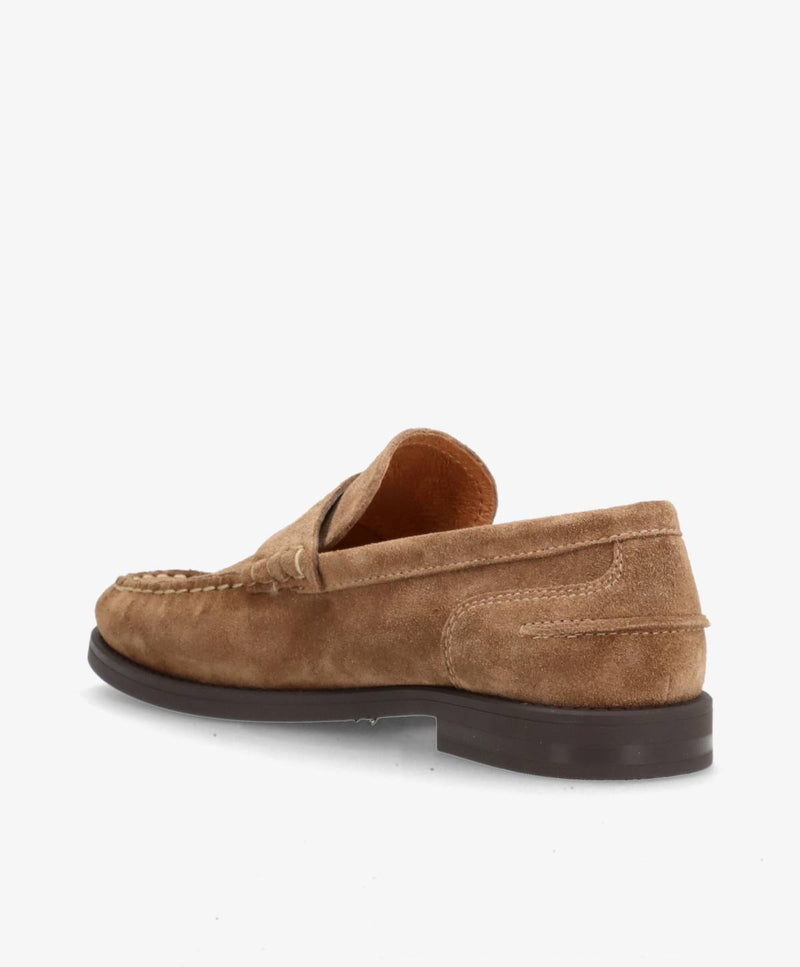 SOLVEJ S - Camel ruskind - Loafers Dame