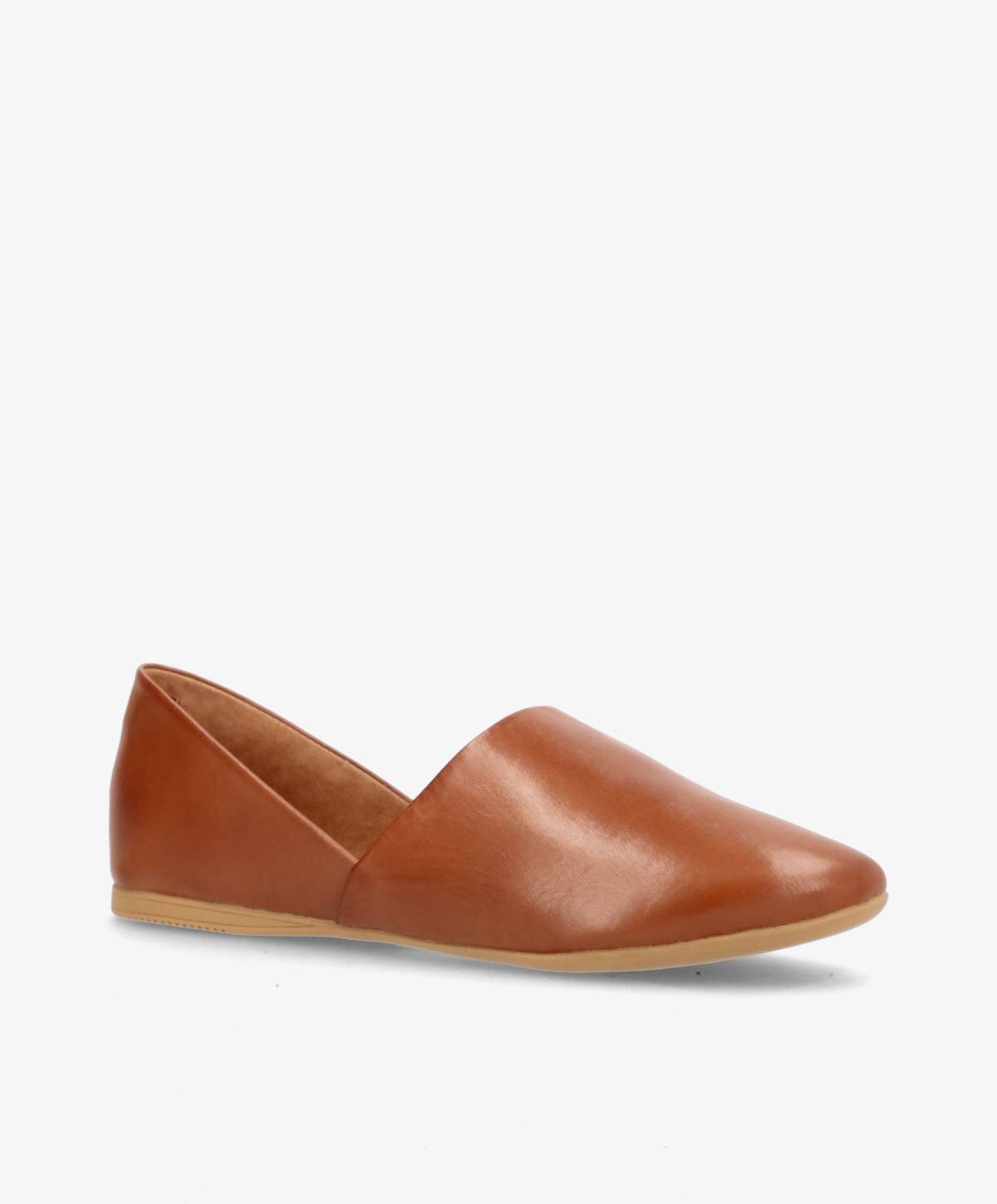 VAYA - Mellembrun læder - Ballerina Dame