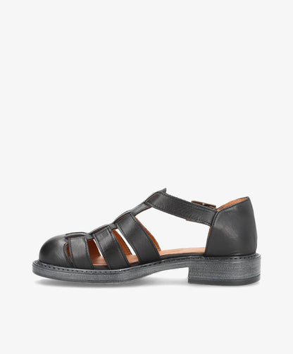 VELMA - Sort læder -  Dame
