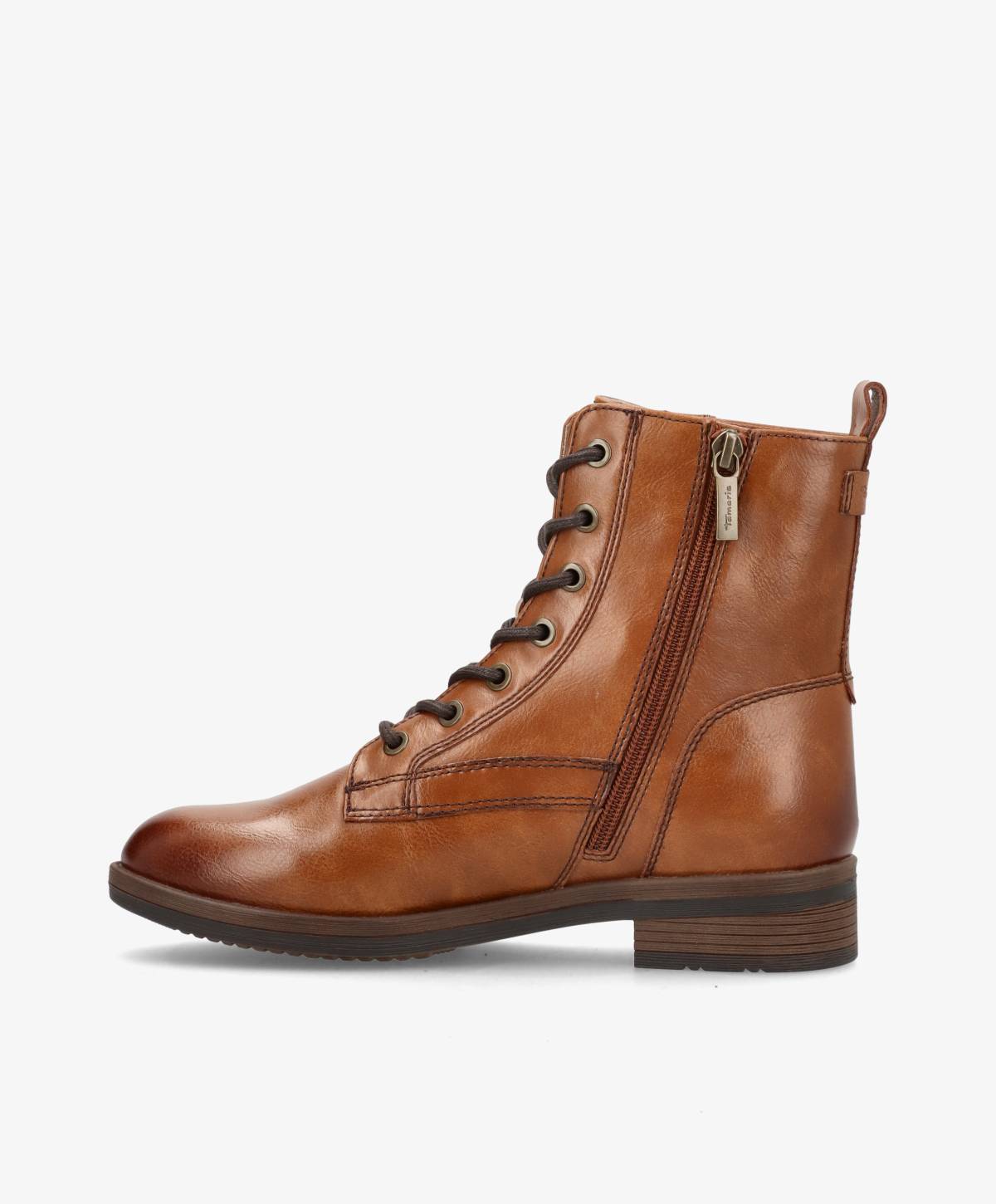 Tamaris - 1-25107-41 305 snørrestøvle Cognac