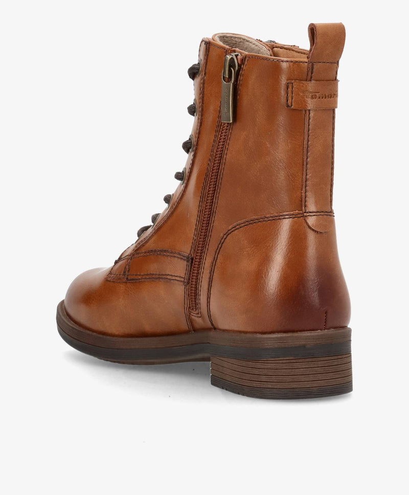 Tamaris - 1-25107-41 305 snørrestøvle Cognac