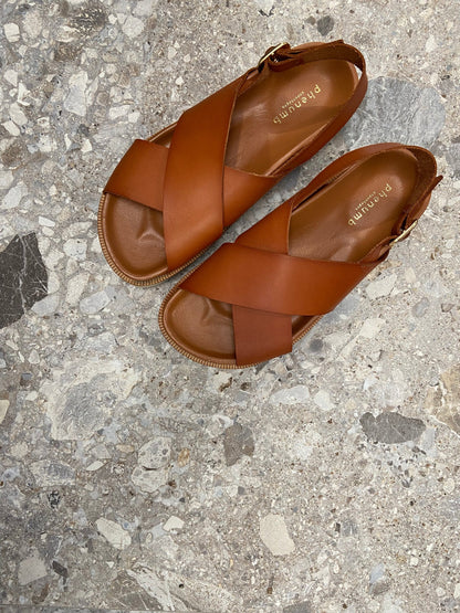 NIKITA - Dame Sandal - Camel - phenumb copenhagen