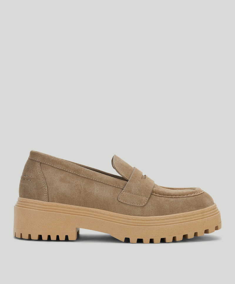 LANA S - Dam Loafer - Mocka beige