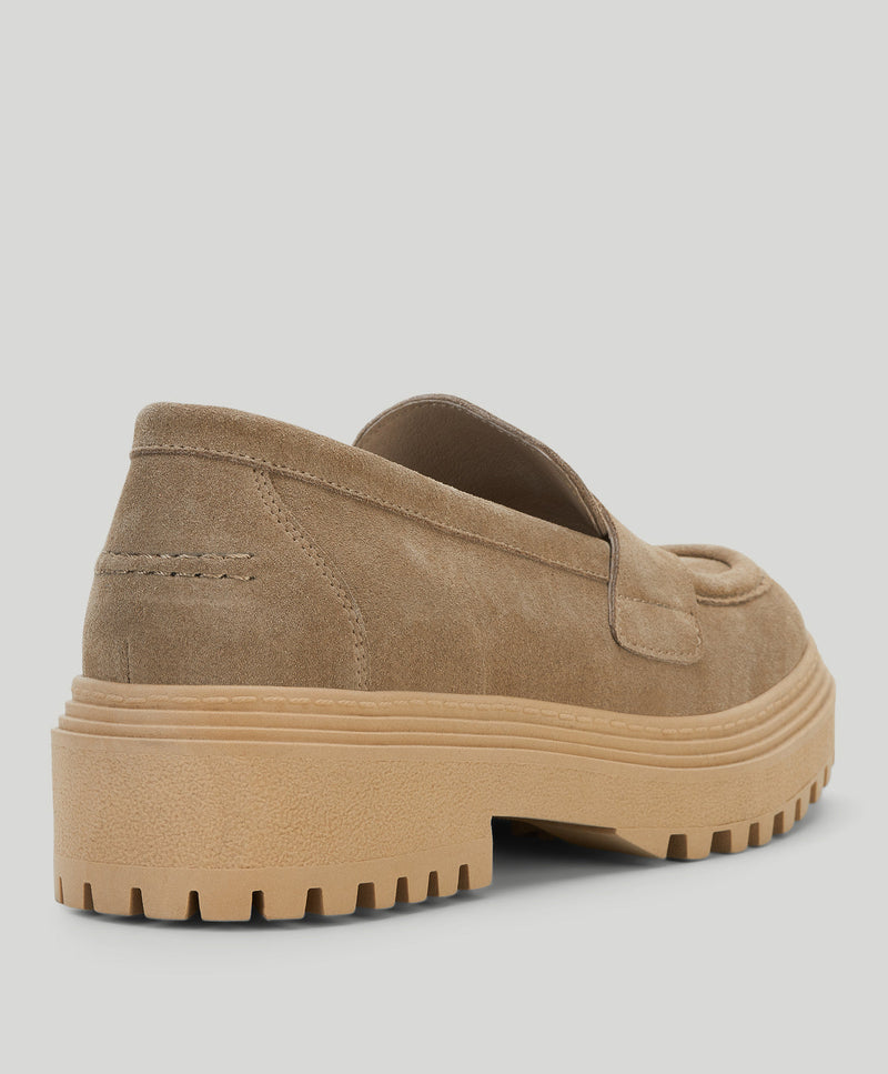 LANA S - Dam Loafer - Mocka beige